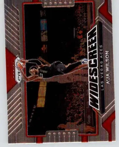 2022 Panini WNBA Prizm Widescreen #12 A’ja Wilson NM Near Mint ID:83816 - Basketball Card Single