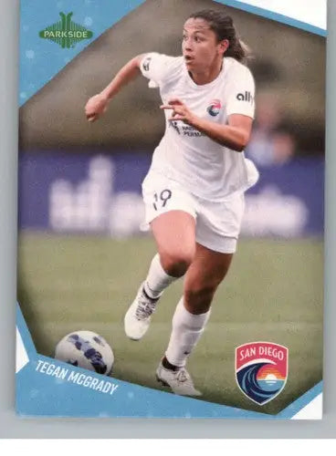 2022 Parkside NWSL Tegan McGrady soccer card with original gloss NM-MT ID 45206
