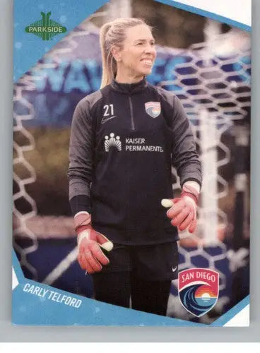 2022 Parkside NWSL #220 Carly Telford NM-MT ID:45220 - Soccer Card Single
