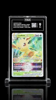 2022 Pokemon Leafeon VSTAR #SWSH195 TAG 9 Sword & Shield Black Star Promos