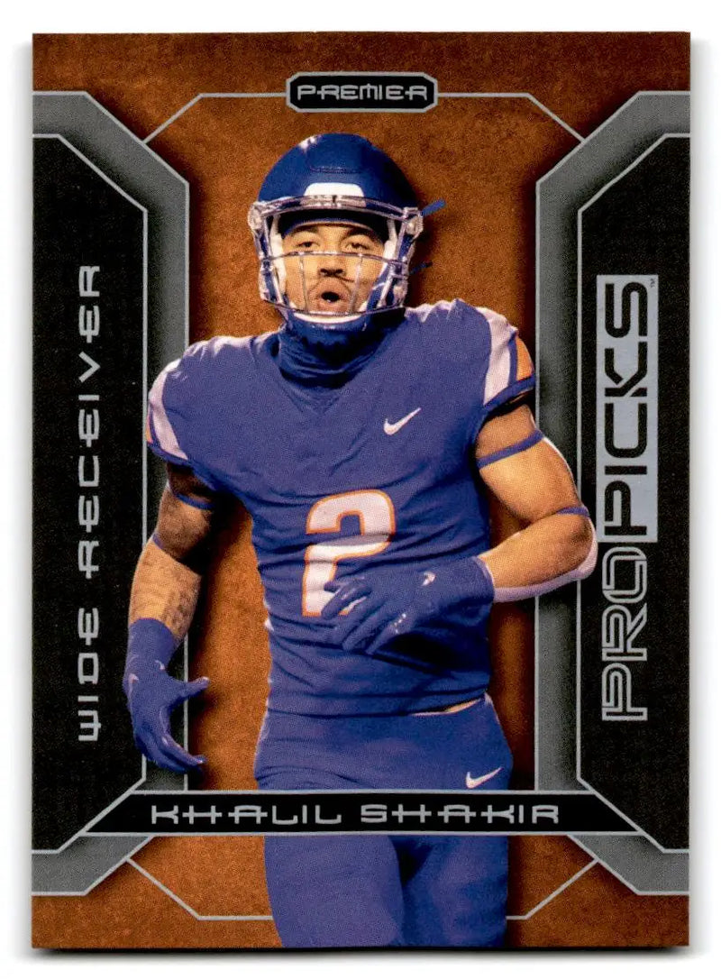 2022 Pro Picks Premier #PP-12 Khalil Shakir - Football Card Single