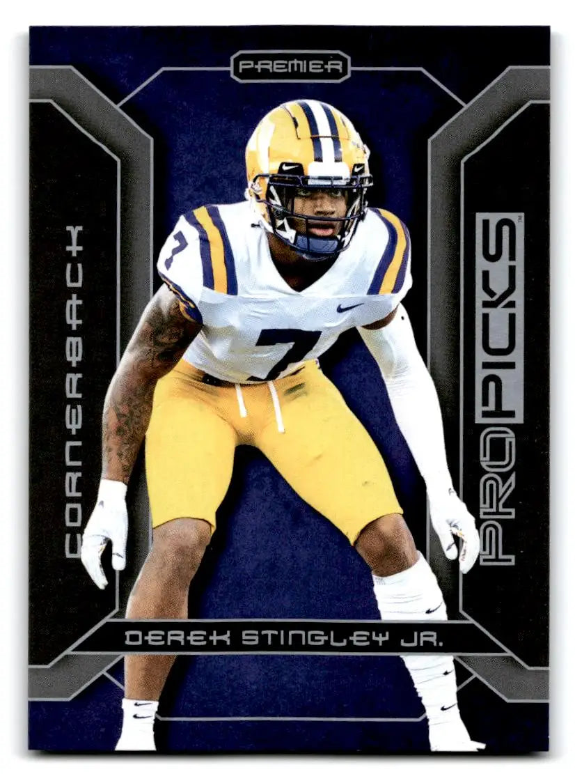 2022 Pro Picks Premier #PP-48 Derek Stingley - Football Card Single