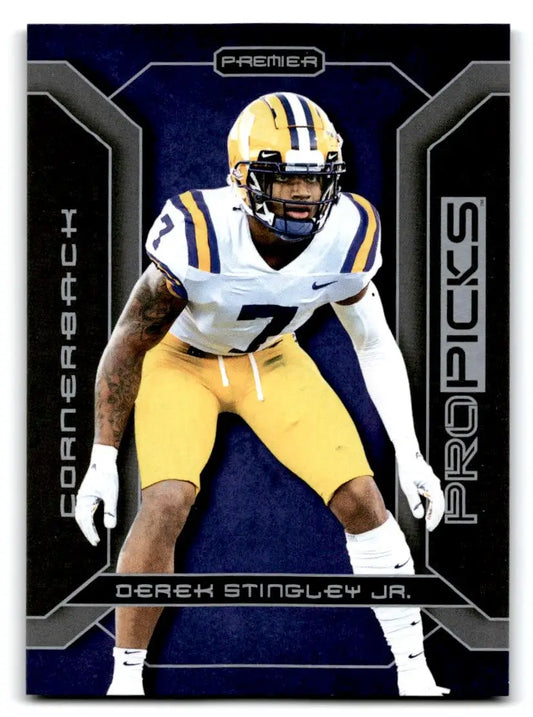 2022 Pro Picks Premier #PP-48 Derek Stingley - Football Card Single