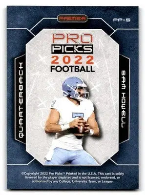 2022 Pro Picks Premier #PP-5 Sam Howell - Football Card Single