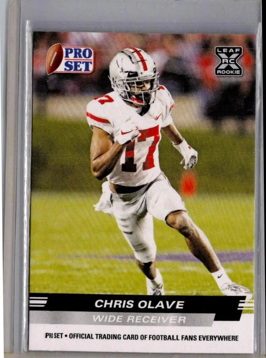 2022 Pro Set Draft #PS-06 Chris Olave - Football Card Single
