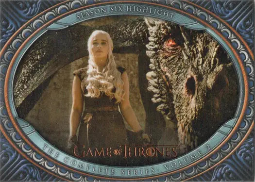 2022 Rittenhouse Game of Thrones Complete Series 2 Promo Card P1 featuring iconic characters