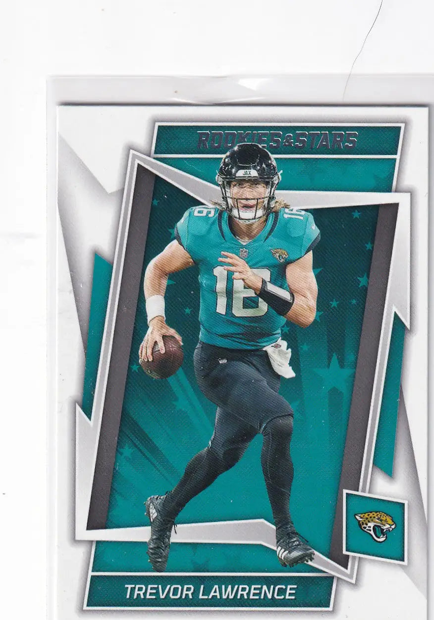2022 ROOKIES AND STARS #45 TREVOR LAWRENCE- JACKSONVILLIE JAGUARS