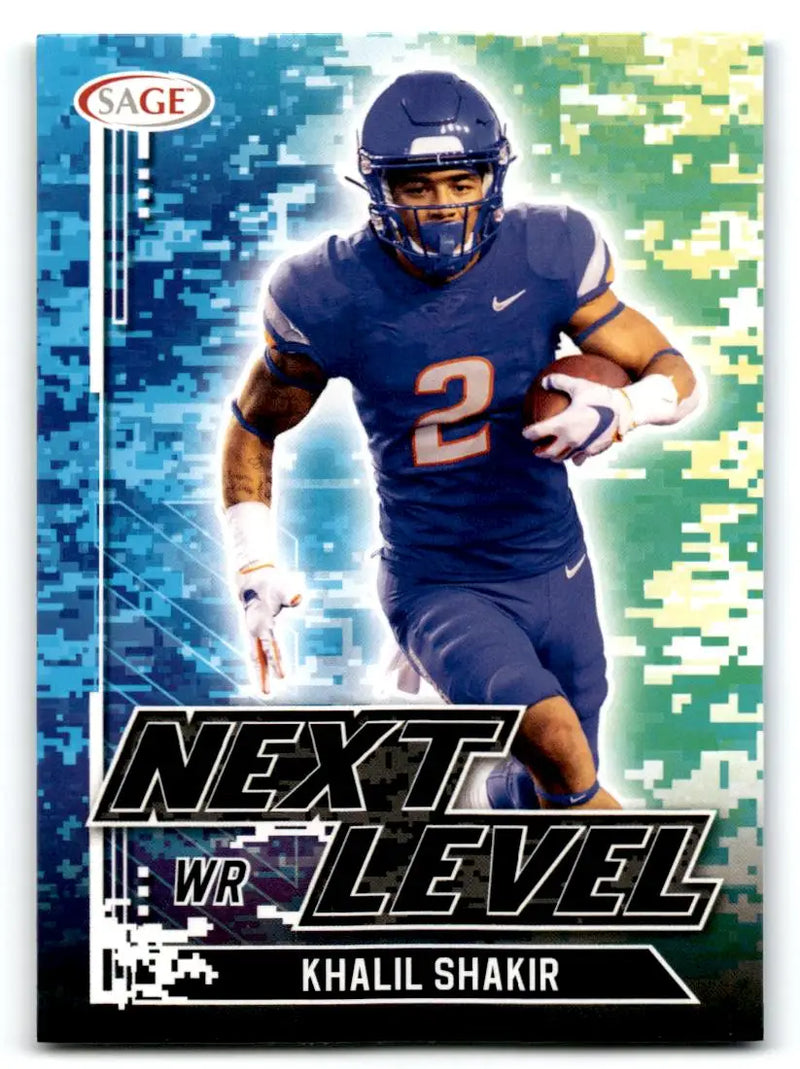 2022 SAGE #88 Khalil Shakir - Football Card Single