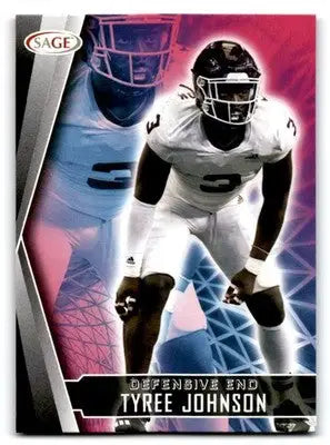 2022 SAGE #98 Tyree Johnson - Football Card Single