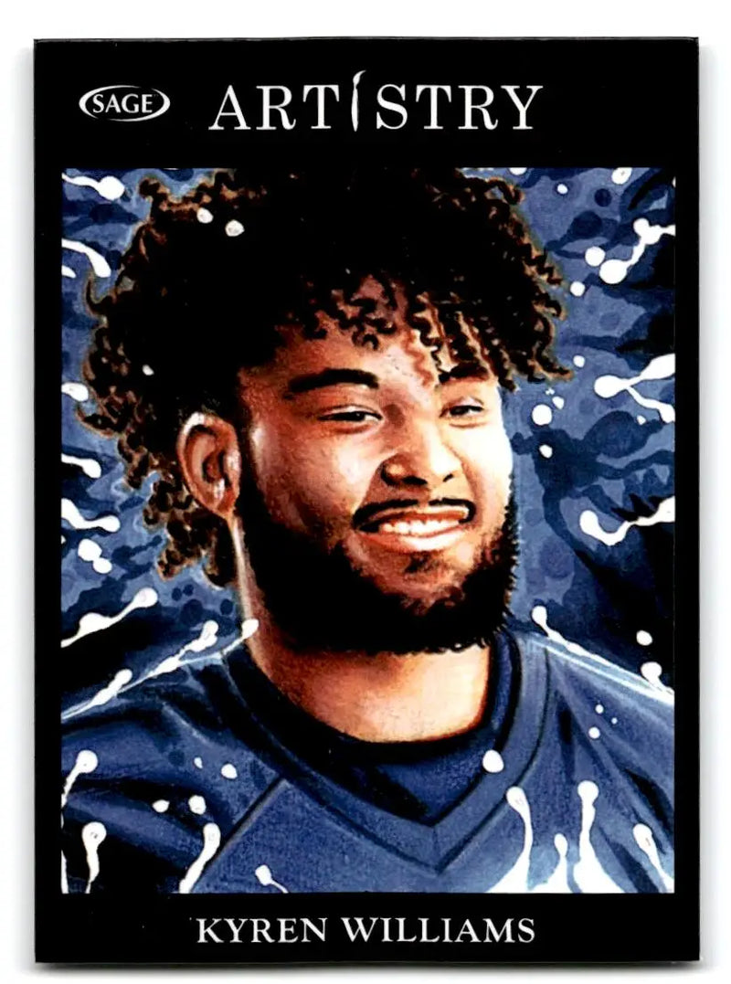 2022 SAGE Artistry #102 Kyren Williams - Football Card Single
