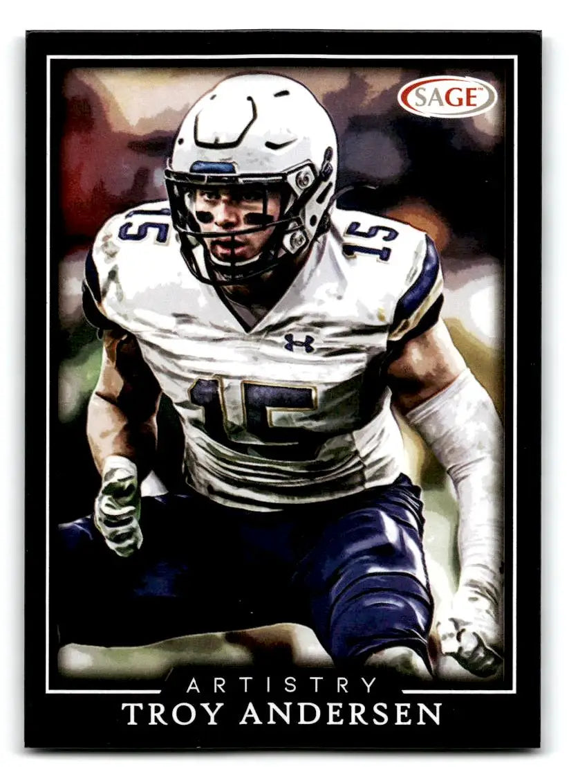 2022 SAGE Artistry #29 Troy Andersen - Football Card Single