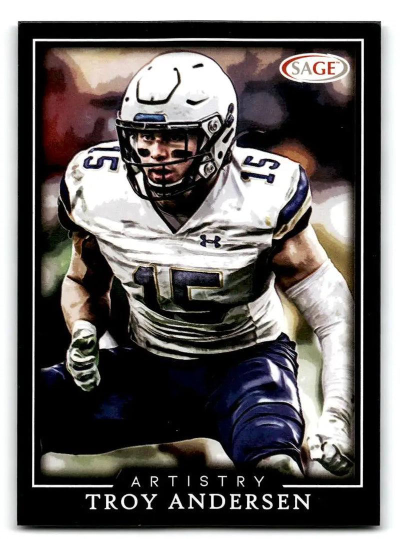 2022 SAGE Artistry #29 Troy Andersen - Football Card Single