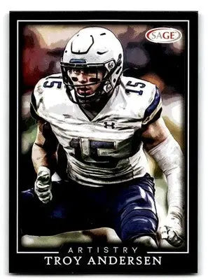 2022 SAGE Artistry #29 Troy Andersen - Football Card Single