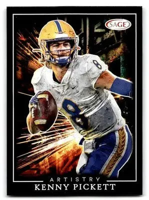 2022 SAGE Artistry #57 Kenny Pickett - Football Card Single