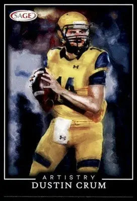 2022 SAGE - Artistry Dustin Crum ART-DC Los Angeles Rams - Football Card Single