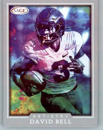 2022 SAGE Artistry Silver Border #44 David Bell NM Near Mint ID:66120 - Football Card Single