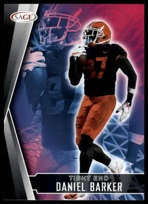 2022 SAGE Daniel Barker 12 Cleveland Browns