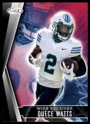 2022 SAGE Duece Watts 17 Green Bay Packers