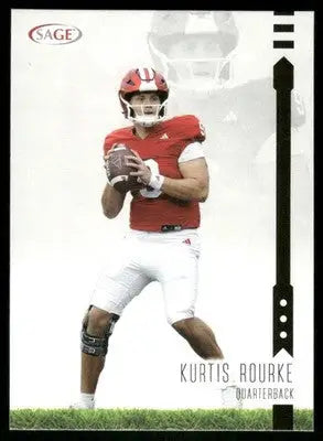 2022 SAGE Kurtis Rourke #179 Football - Football Card Single