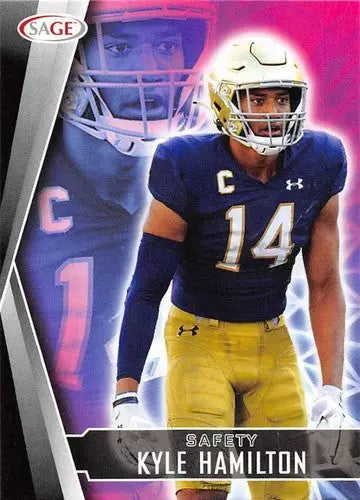 2022 Sage Low Series #36 Kyle Hamilton NM-MT ID:41482 - Football Card Single