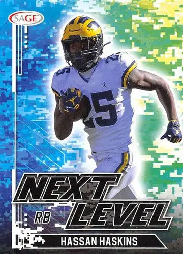 2022 Sage Low Series #65 Hassan Haskins NM-MT Next Level ID:41503 - Football Card Single