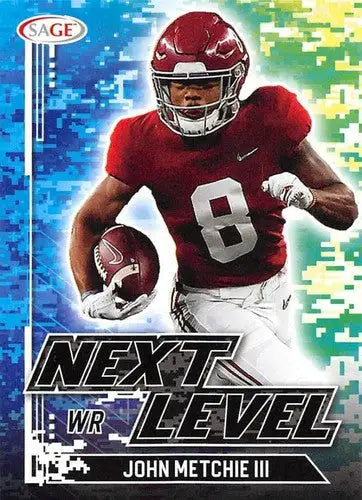 2022 Sage Low Series #70 John Metchie NM-MT Next Level - Football Card Single