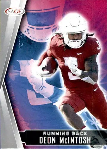 2022 Sage Low Series Silver #15 Deon Mcintosh NM-MT ID:41420 - Football Card Single