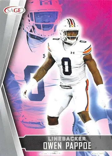 2022 Sage Low Series Silver #44 Owen Pappoe NM-MT ID:41430 - Football Card Single
