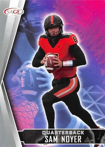 2022 Sage Low Series Silver #49 Sam Noyer NM-MT ID:41432 - Football Card Single