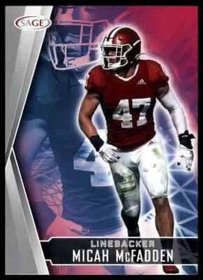 2022 SAGE Micah McFadden 40 New York Giants