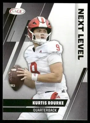 2022 Sage Next Level Kurtis Rourke #119 Football - Football Card Single