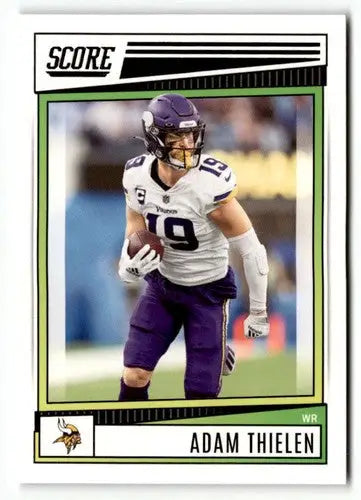 Adam Thielen football card with original gloss from 2022 Score #104 Adam Thielen NrMt-Mt