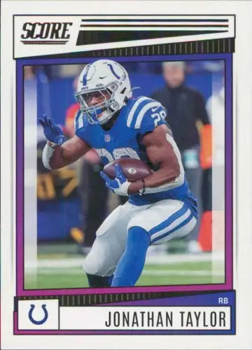 2022 Score #12 Jonathan Taylor NM-MT Colts ID:48662 - Football Card Single
