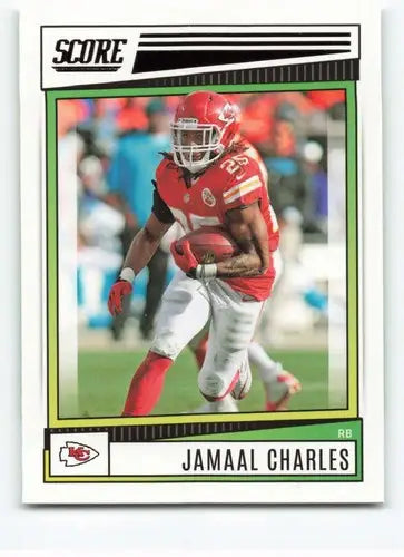 2022 Score #122 Jamaal Charles NM-MT Chiefs ID:46610 - Football Card Single