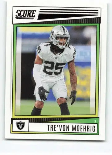 2022 Score #130 Tre’von Moehrig NM-MT ID:48648 - Football Card Single