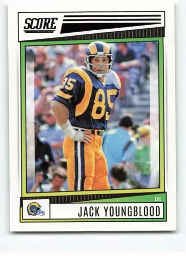 2022 Score #161 Jack Youngblood NM-MT LA Rams ID:48638 - Football Card Single