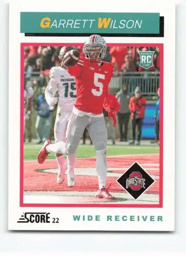 2022 Score 1992 Throwback Rookie #8 Garrett Wilson NM Near Mint ID:66849 - Football Card Single