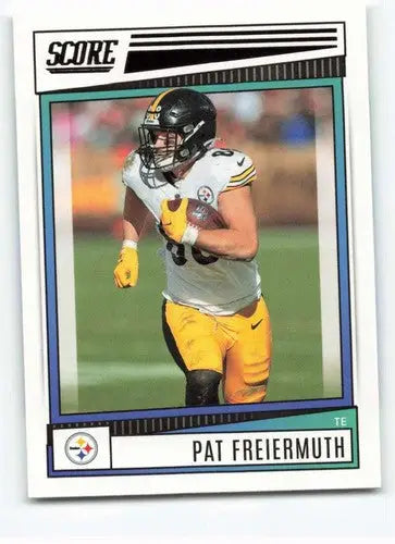 2022 Score #212 Pat Freiermuth NM-MT Steelers ID:48619 - Football Card Single
