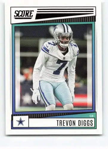 2022 Score #228 Trevon Diggs NM-MT Cowboys ID:46658 - Football Card Single