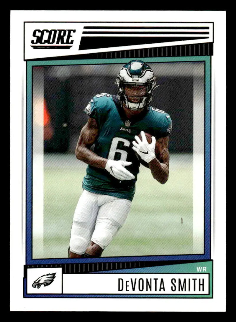 2022 Score #242 DeVonta Smith - Football Card Single