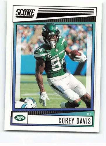 2022 Score #292 Corey Davis NM-MT NY Jets ID:48635 - Football Card Single