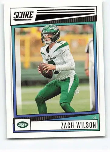 2022 Score #295 Zach Wilson NM-MT NY Jets ID:48624 - Football Card Single