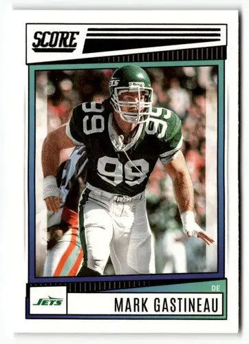 Original gloss Mark Gastineau football card 2022 Score #300 Mark Gastineau NrMt-Mt