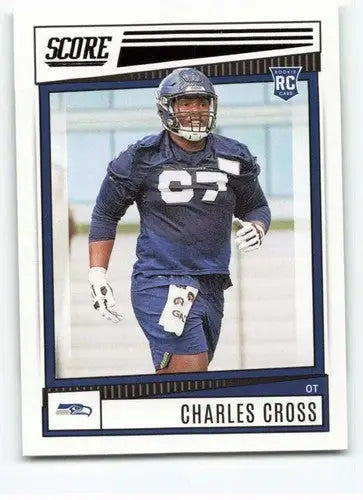 2022 Score #321 Charles Cross NM-MT RC Rookie Seahawks ID:48609 - Football Card Single