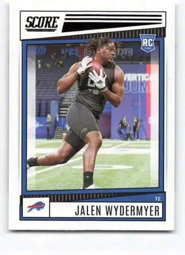 2022 Score #370 Jalen Wydermyer NM-MT RC Rookie Bills ID:46586 - Football Card Single