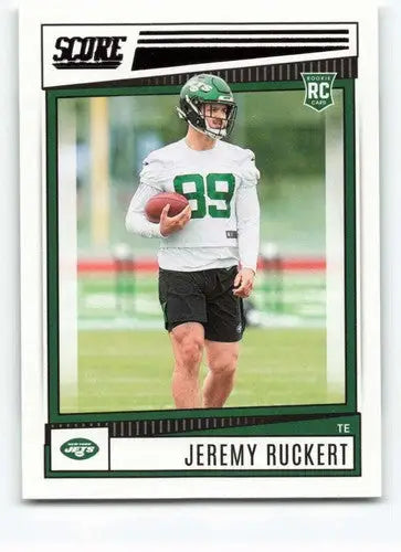 2022 Score #373 Jeremy Ruckert NM-MT RC Rookie NY Jets ID:48585 - Football Card Single