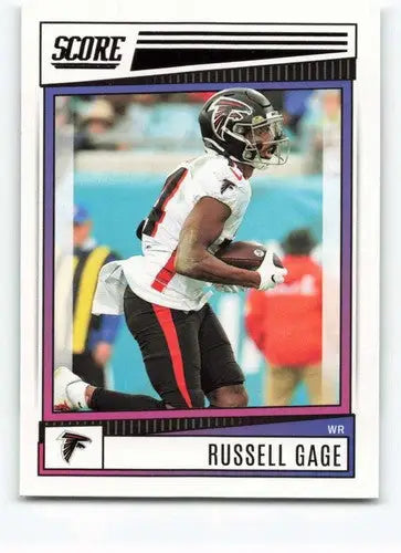 2022 Score #38 Russell Gage NM-MT Falcons ID:48642 - Football Card Single