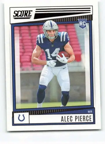 Alec Pierce rookie card with original gloss in Alec Pierce NM-MT condition