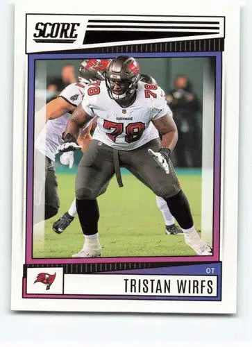 2022 Score #66 Tristan Wirfs NM-MT Buccaneers ID:48651 - Football Card Single
