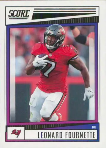 2022 Score #69 Leonard Fournette NM-MT Buccaneers ID:48660 - Football Card Single